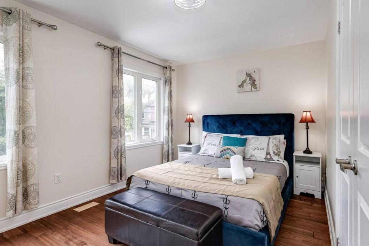 3Br Casa Close To Woodbine Beach With Deck Area And Wfh Toronto Bagian luar foto