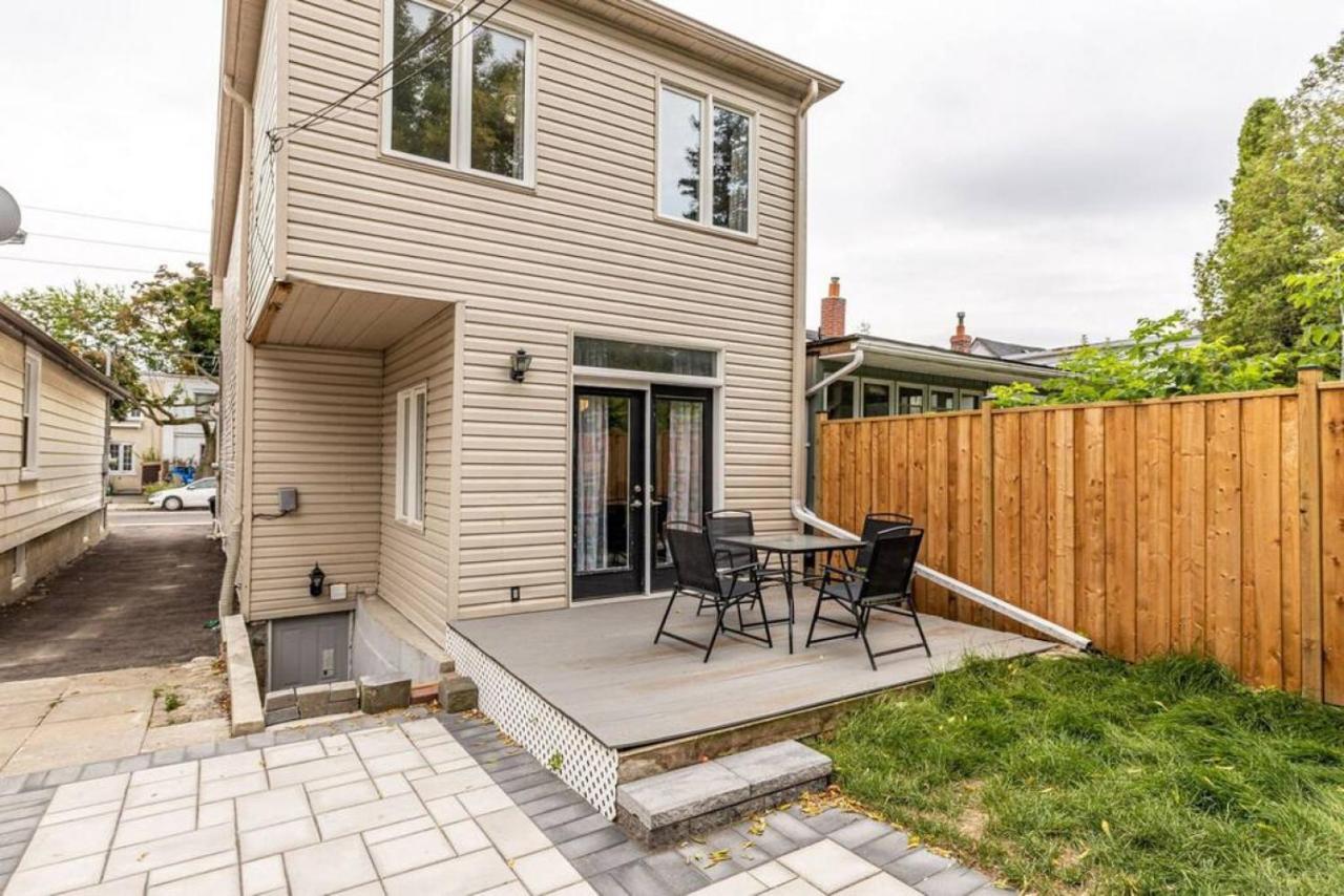 3Br Casa Close To Woodbine Beach With Deck Area And Wfh Toronto Bagian luar foto